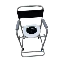 SILLA SANITARIA CON APOYA PIES