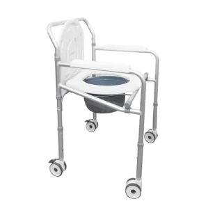 SILLA SANITARIA CON APOYA PIES
