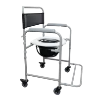 SILLA SANITARIA CON APOYA PIES - Imagen 3
